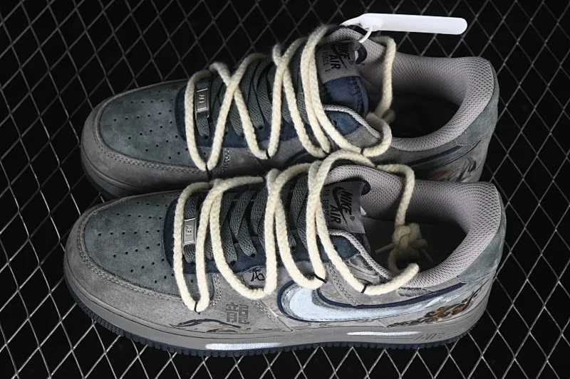 All categories Nk Air Force 1 Air Force series Nk Air Force 1 Low Air Force low-top Nike Air Force 1'07 Low "Dragon & Horse Spirit" Hand-painted graffiti Year of the Horse Chinese style limited edition Air Force 1 low-top casual sneakers CD1221-680